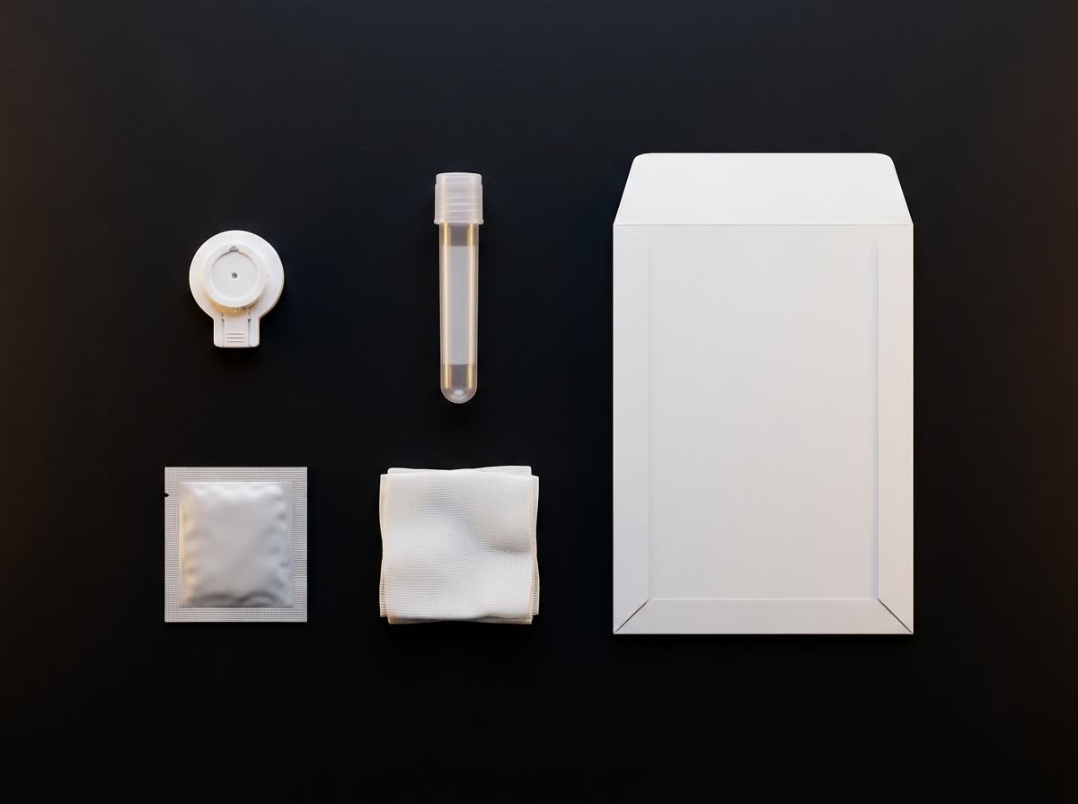 Everything in your kit, laid out